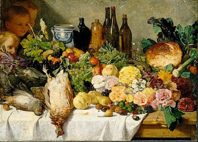 August Jernberg Still Life oil painting picture